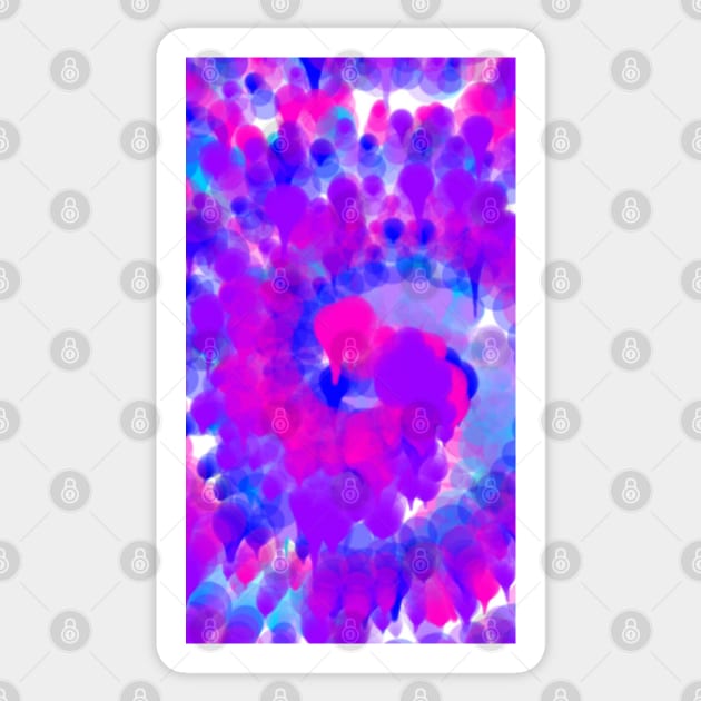 Purple Tie Dye Sticker by ValinaMoonCreations